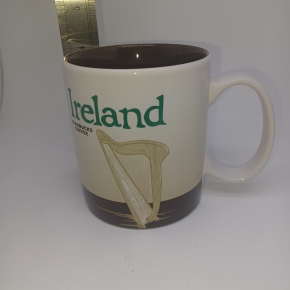 Starbucks Ireland Eire Global Icon Series Coffee Tea Mug Cup 16 oz - Picture 6 of 7